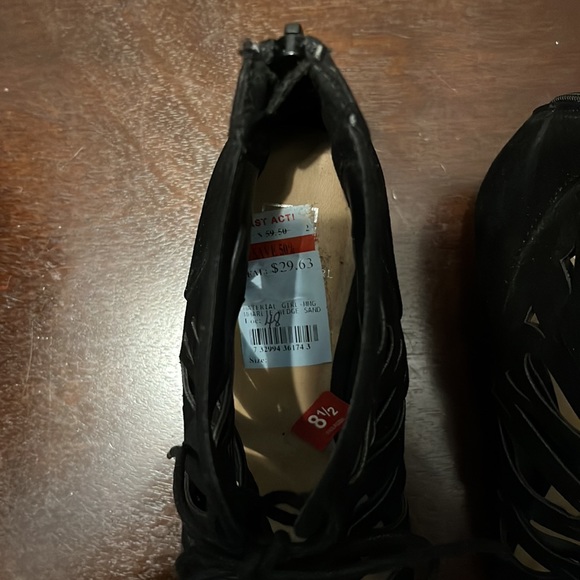 Material Girl Womens Harlie Open Toe Casual Platform Sandals - Picture 10 of 10